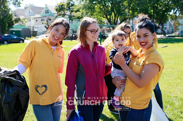 environmental cleanup in albany, world mission society church of god, albany, new york, wmscog, Swinburne park, Livingston Park