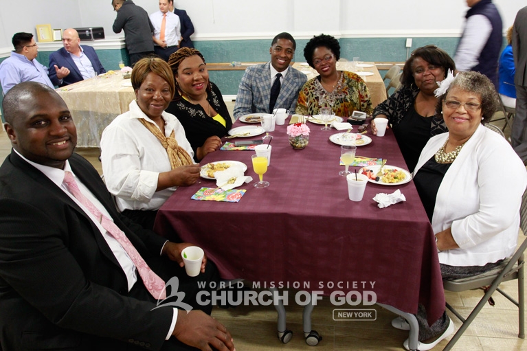 World Mission Society Church of God, wmscog, Mother's Day, mothers, Long Island, NY, New York, LI, love, sacrifice, breakfast, appreciation