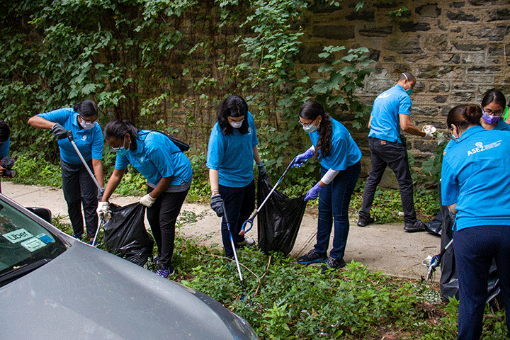 ASEZ Undercliff Avenue Cleanup