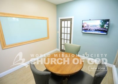 World Mission Society Church of God New York Long Island bible study room