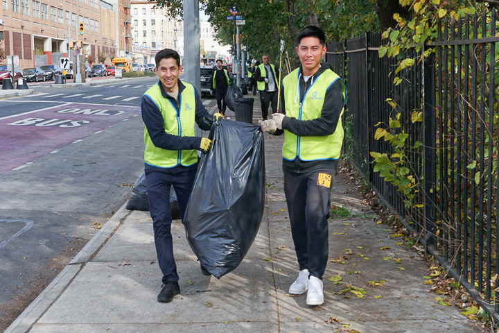 asez star webster avenue cleanup bronx, NY