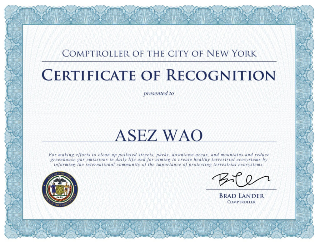 ASEZ WAO Morningside Park Cleanup