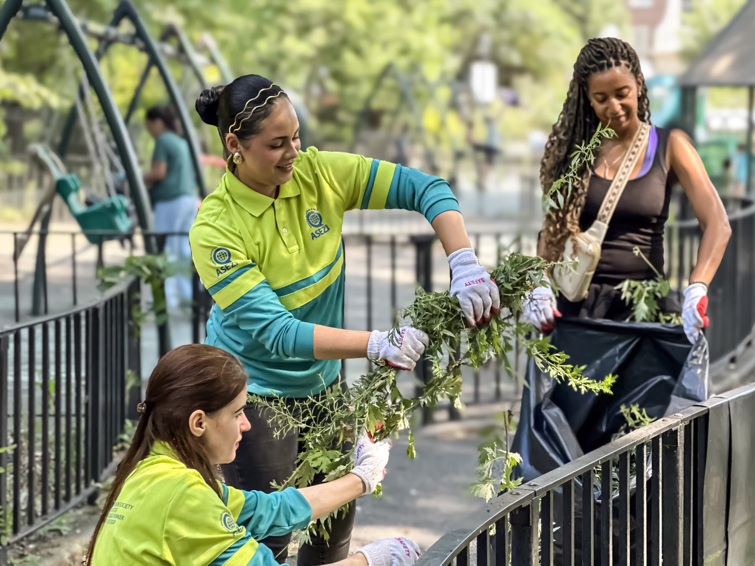 ASEZ WAO Morningside Park Cleanup